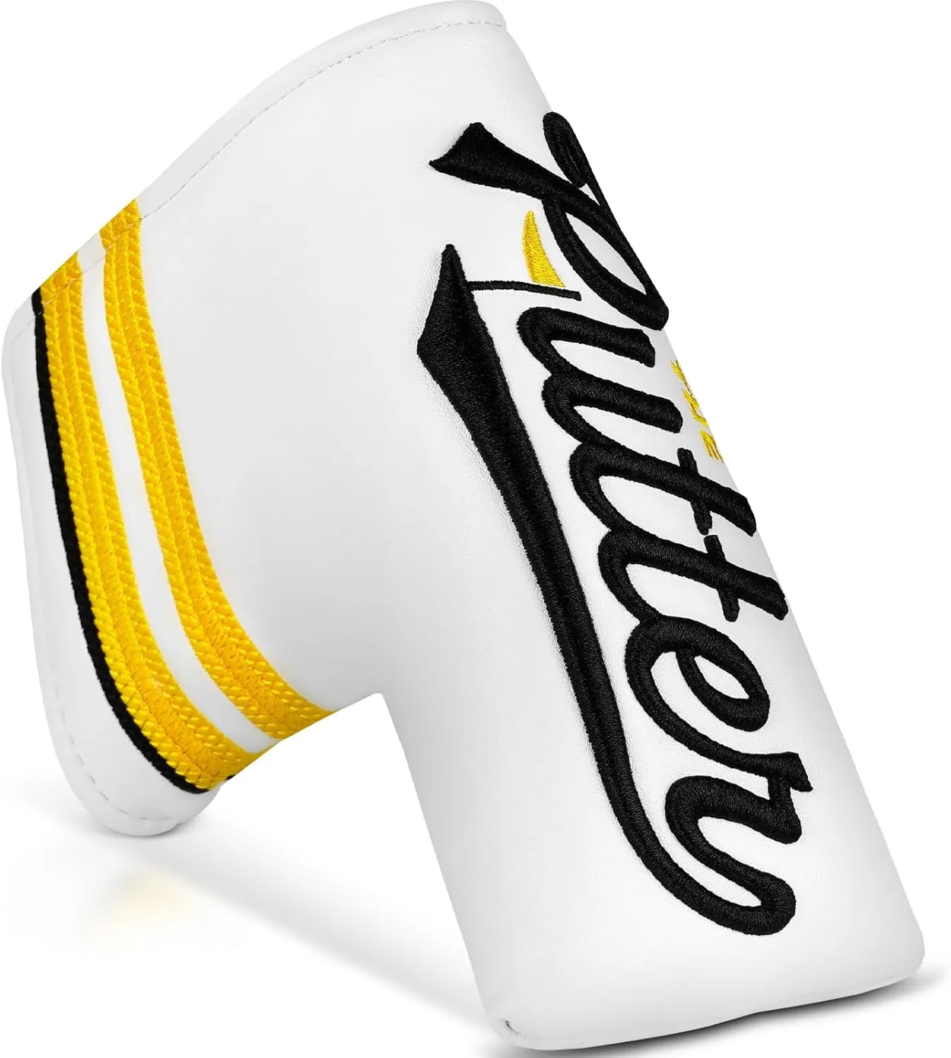 Golf Putter Headcover Magnetic Closure Blade Putter Cover Mallet Putter Cover Multiple Styles Fine Embroidery