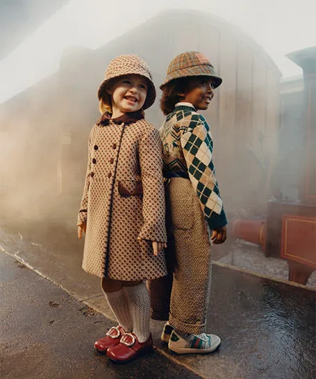 GUCCI Girls Wool Coat
