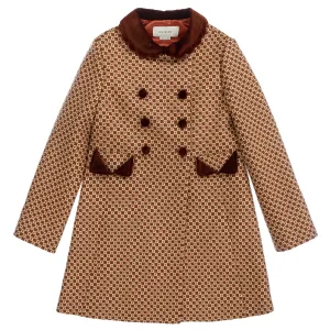 GUCCI Girls Wool Coat
