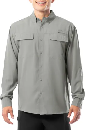 Guy Harvey Men's Long Sleeve Performance Fishing Shirt