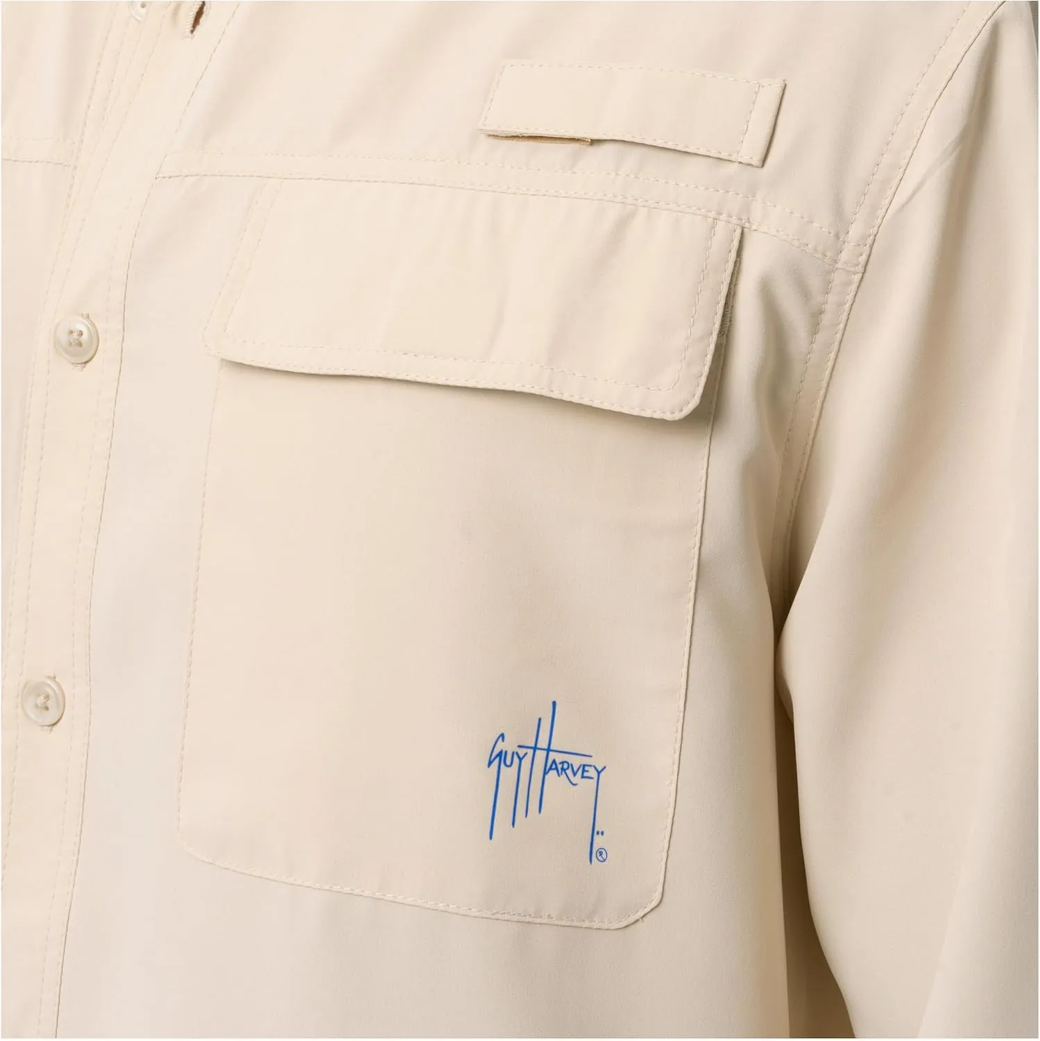 Guy Harvey Men's Short Sleeve Performance Fishing Shirt