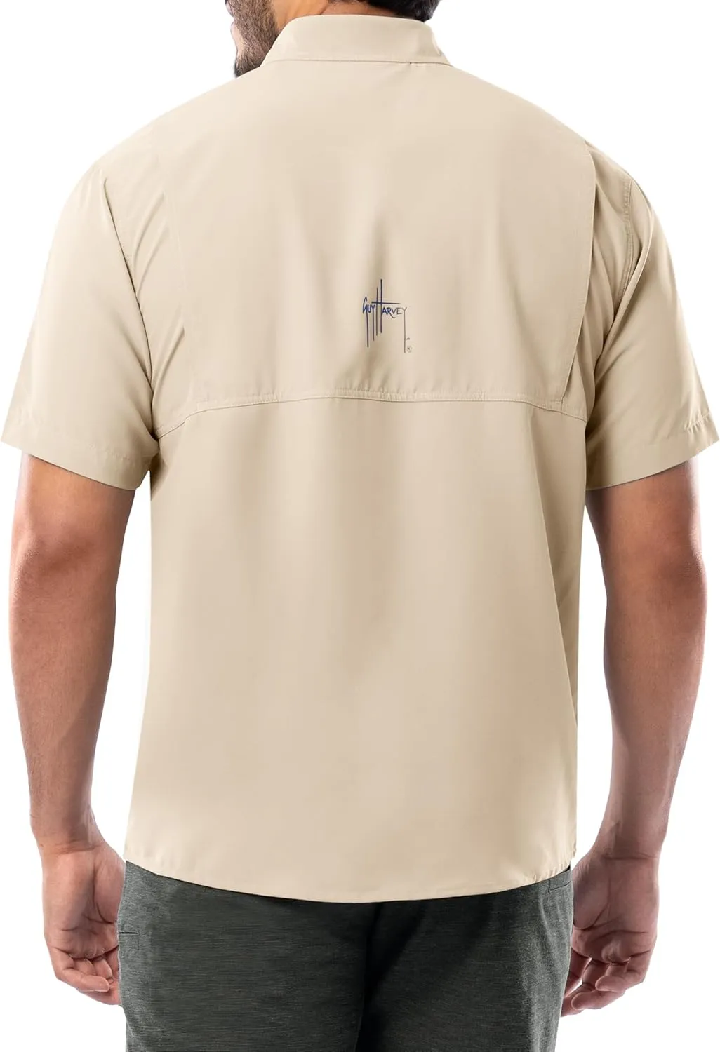 Guy Harvey Men's Short Sleeve Performance Fishing Shirt