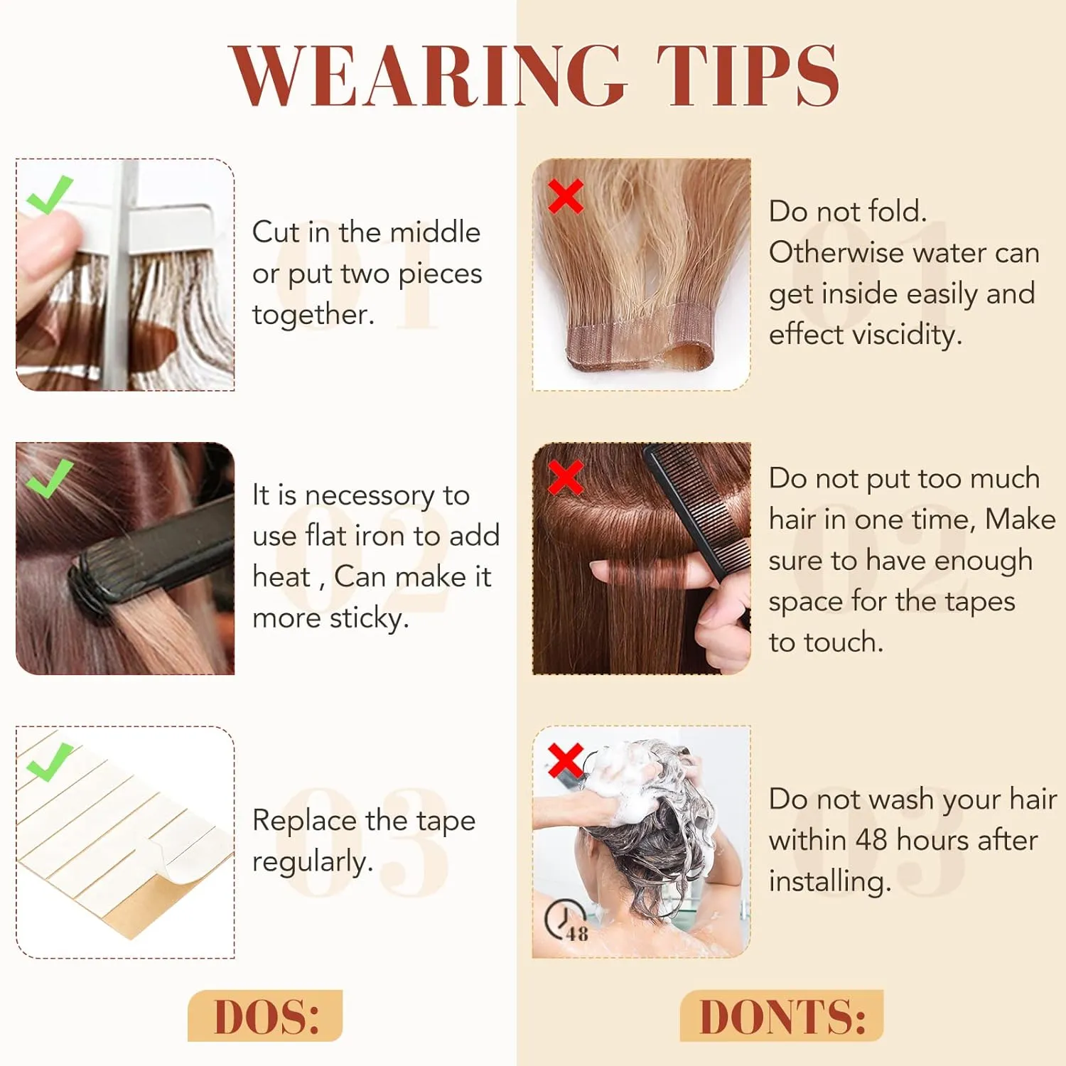 Hairro Tape In Human hair Extension Skin Weft Real Hair Extensions Glue In Remy Hairpieces Adhensive Rooted Tape In Strong Double Sided Tape On Hair Pieces For Women 14 inch 40g 20pcs #04 Medium Brown
