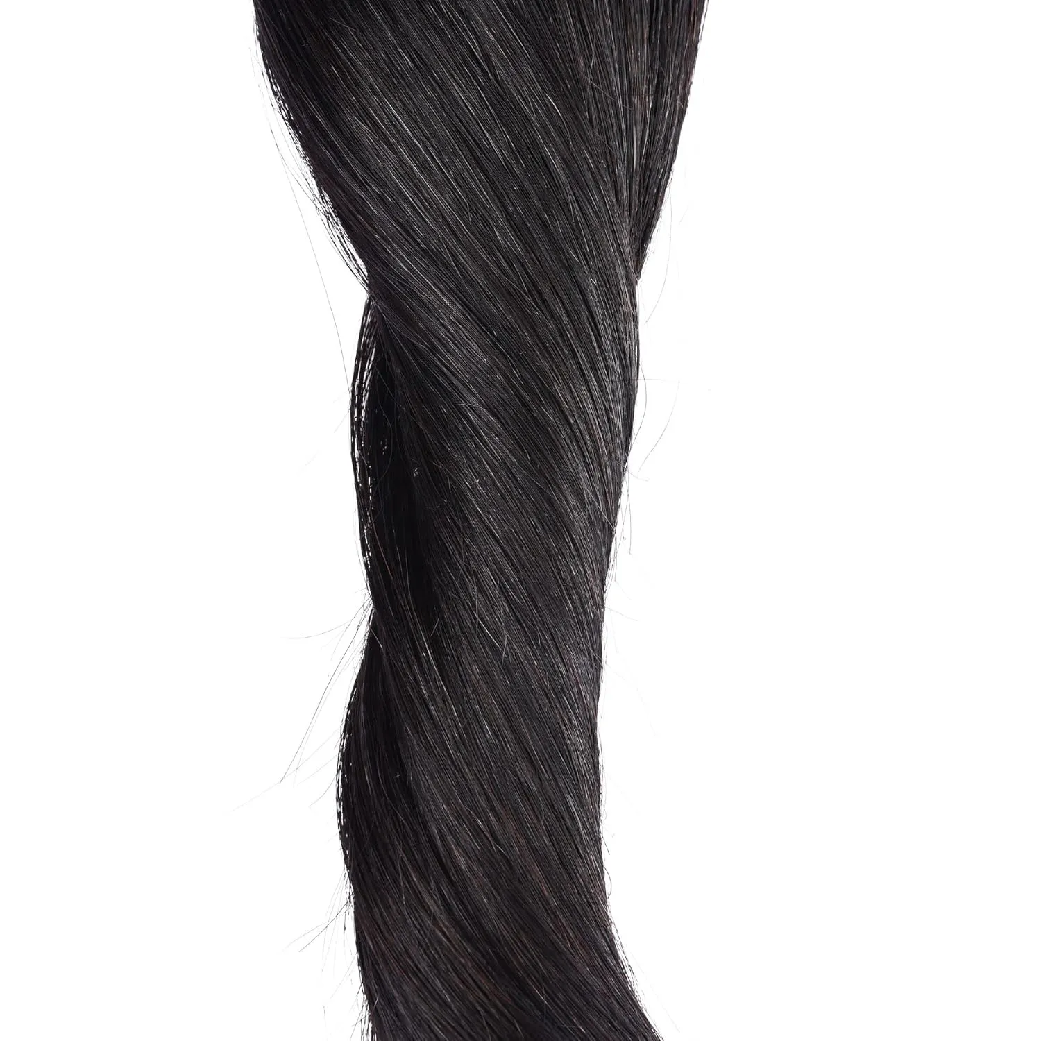 Halo Hair Extensions Real Human Hair -Nature Black Real Remy, Halo Extensions Human Hair 18inch 80g