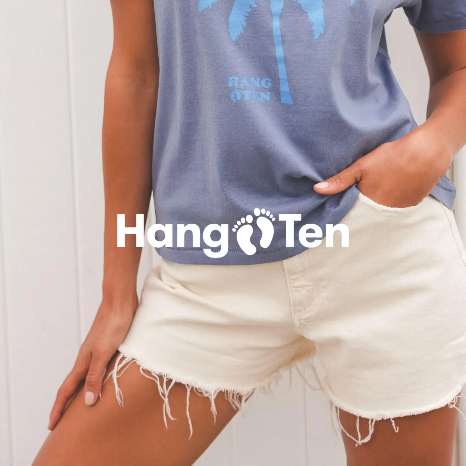 Hang Ten Womens Beach Shorts - Comfortable and Casual Lightweight Shorts for Women with Pockets