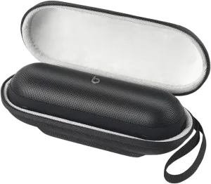 Hard Carrying Case Travel Bag Compatible with Beats Pill Wireless Bluetooth Speaker (Black)