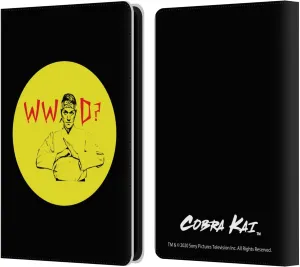 Head Case Designs Officially Licensed Cobra Kai John Lawrence WWD Composed Art Leather Book Wallet Case Cover Compatible with Kindle Paperwhite 5 (2021)