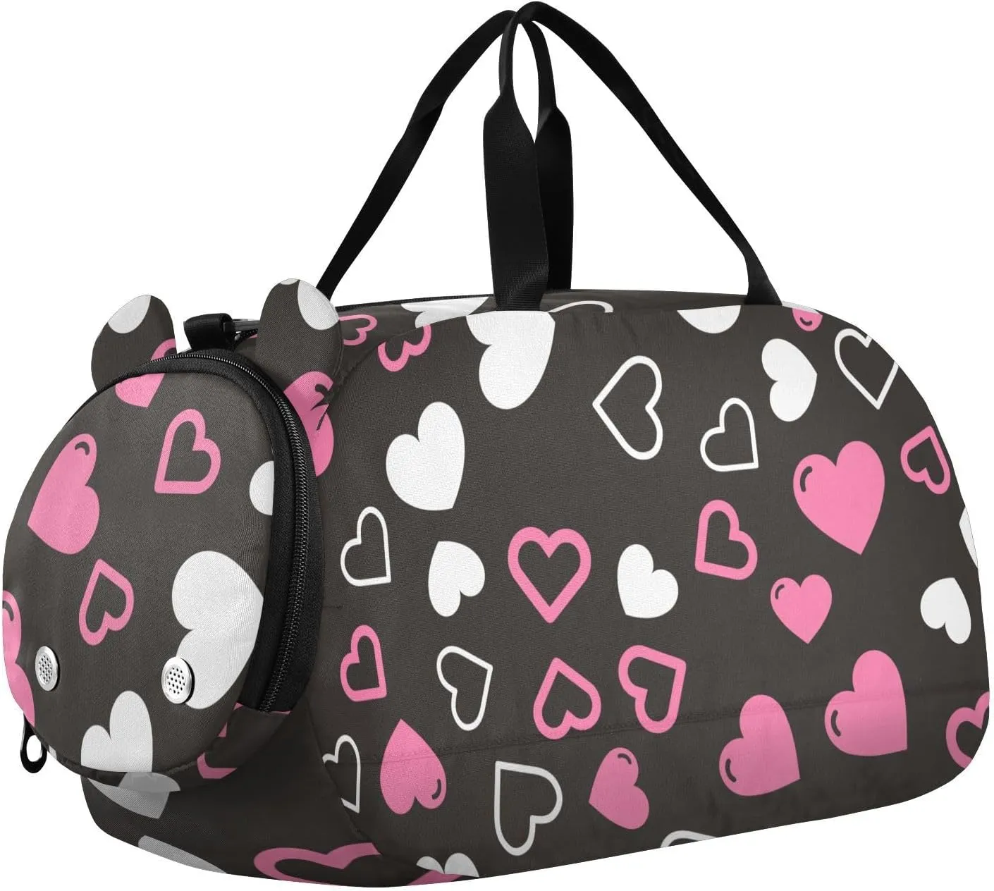 Hearts for Duffel Bags for Boys Small Gym Bags for Teens Dance Bag for Girls
