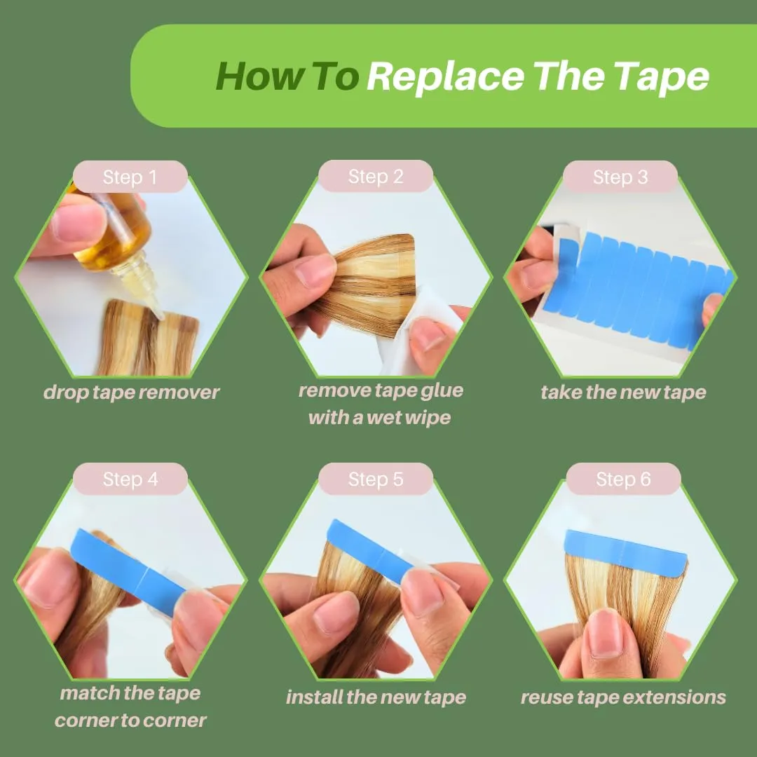 Honey Blonde Tape in Hair Extensions Real Human Hair for Women Invisible Edge Human Hair Straight Tape in Extensions