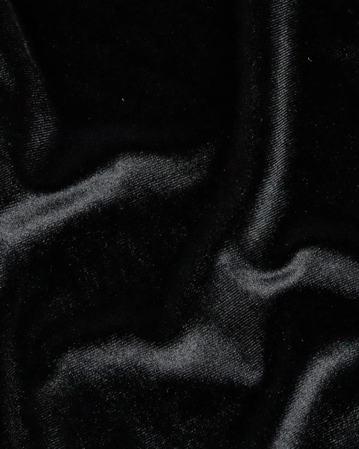 HOTGODEN Stretch Velvet Fabric by The Yard: Black 63" Wide 5 Yards 95% Polyester 5% Spandex Velvet Fabric for DIY Sewing, Upholstery, Apparel, Costume, Craft
