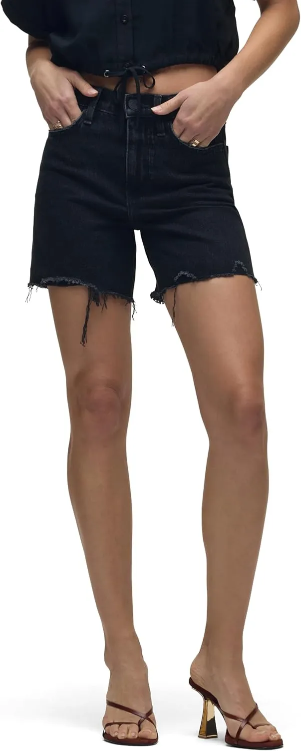 HUDSON Women's Devon High-Rise Boyfriend Short