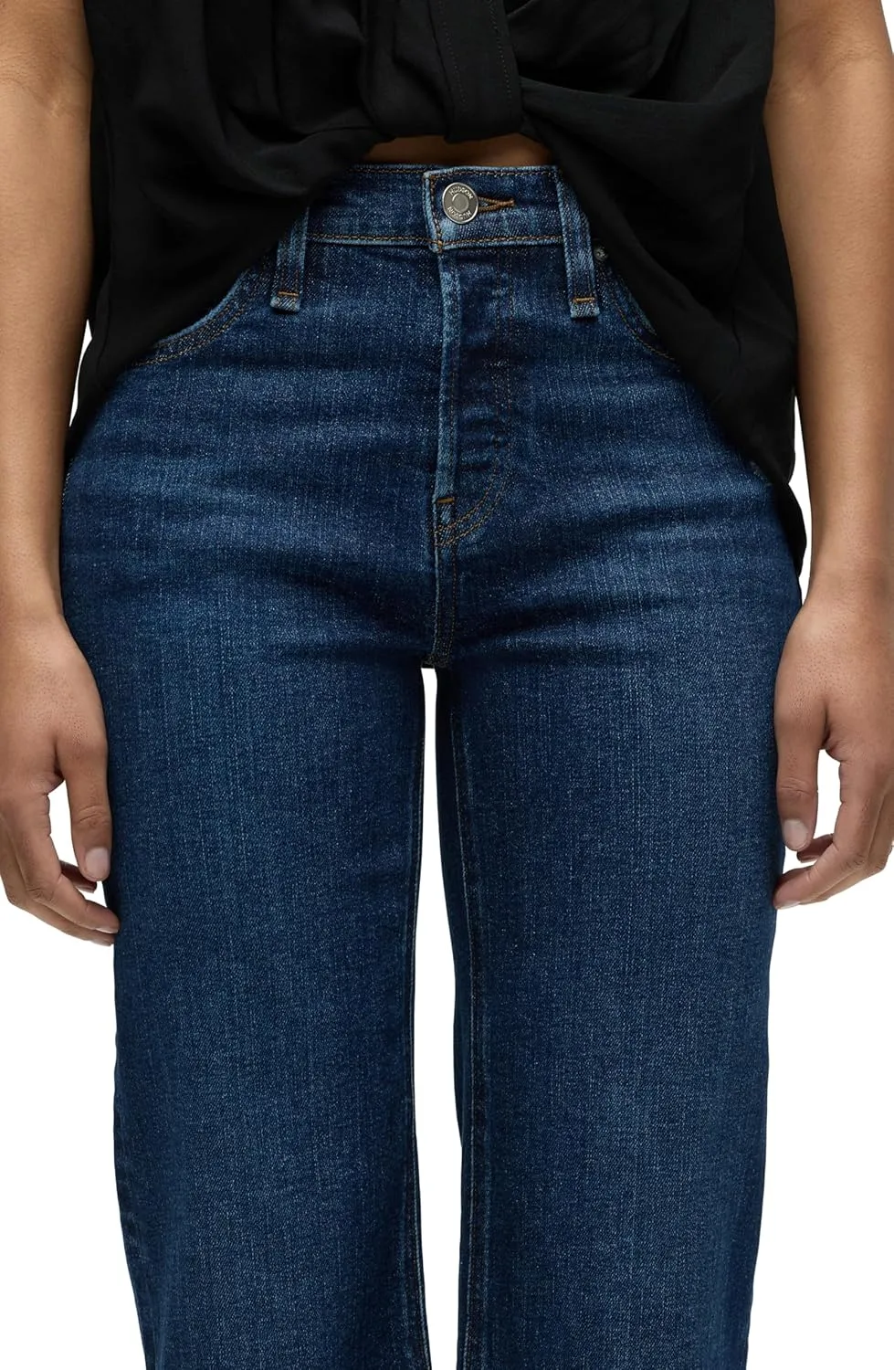 HUDSON Women's Rosie High-Rise Wide Leg Ankle