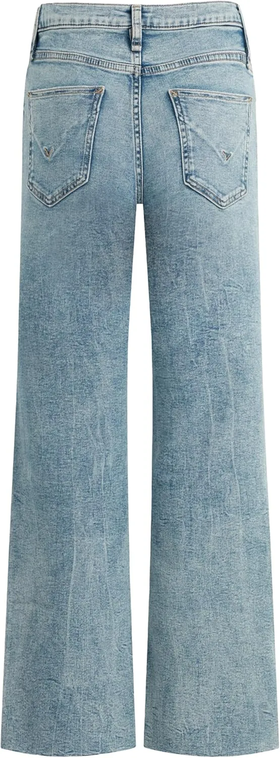 HUDSON Women's Rosie High-Rise Wide Leg Ankle