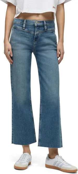 HUDSON Women's Rosie High-Rise Wide Leg Ankle