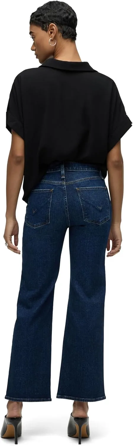 HUDSON Women's Rosie High-Rise Wide Leg Ankle