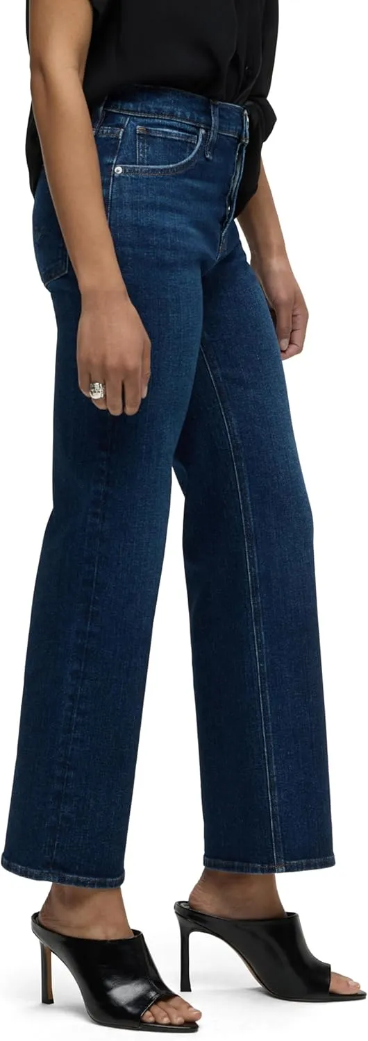 HUDSON Women's Rosie High-Rise Wide Leg Ankle