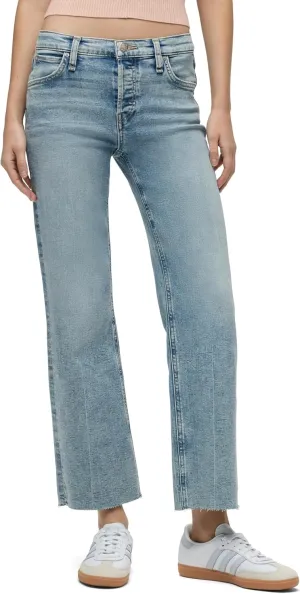 HUDSON Women's Rosie High-Rise Wide Leg Ankle