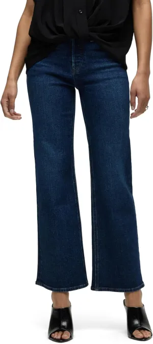 HUDSON Women's Rosie High-Rise Wide Leg Ankle