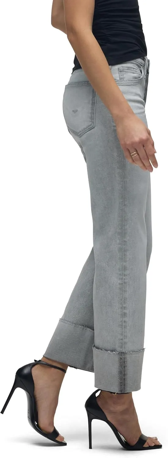 HUDSON Women's Rosie High-Rise Wide Leg Jean