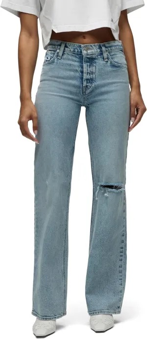 HUDSON Women's Rosie High-Rise Wide Leg Jean