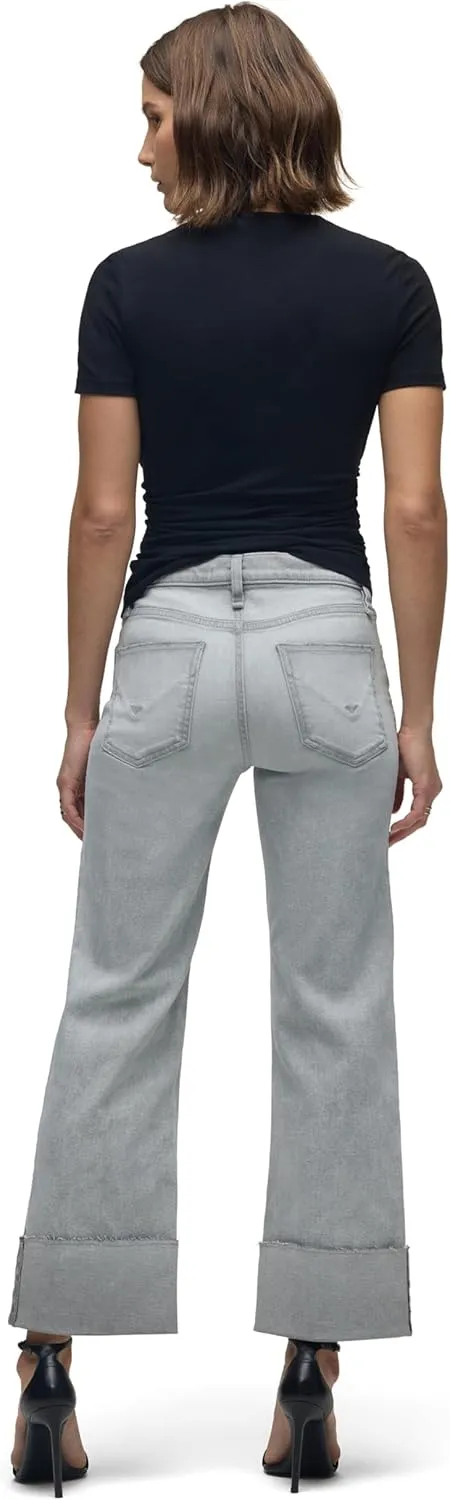 HUDSON Women's Rosie High-Rise Wide Leg Jean