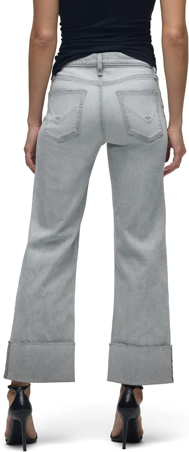 HUDSON Women's Rosie High-Rise Wide Leg Jean