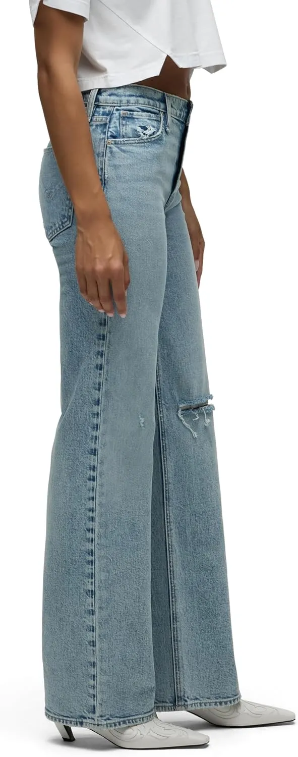 HUDSON Women's Rosie High-Rise Wide Leg Jean
