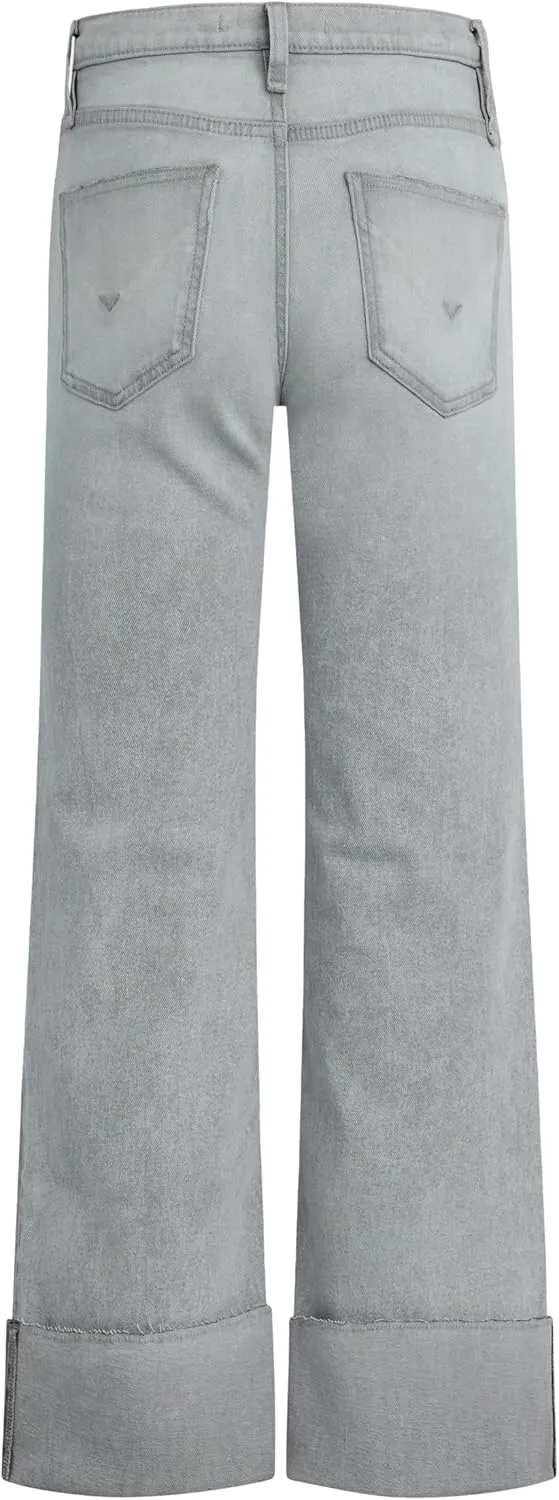 HUDSON Women's Rosie High-Rise Wide Leg Jean