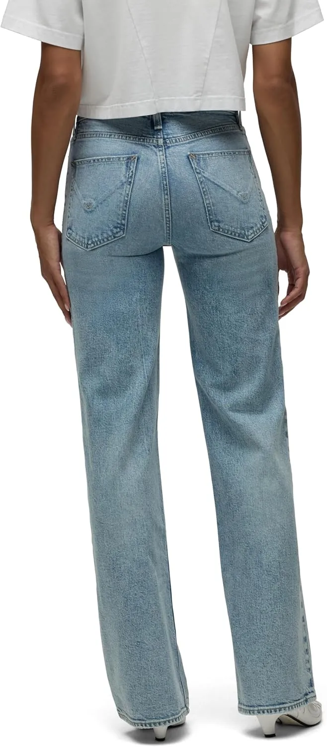 HUDSON Women's Rosie High-Rise Wide Leg Jean