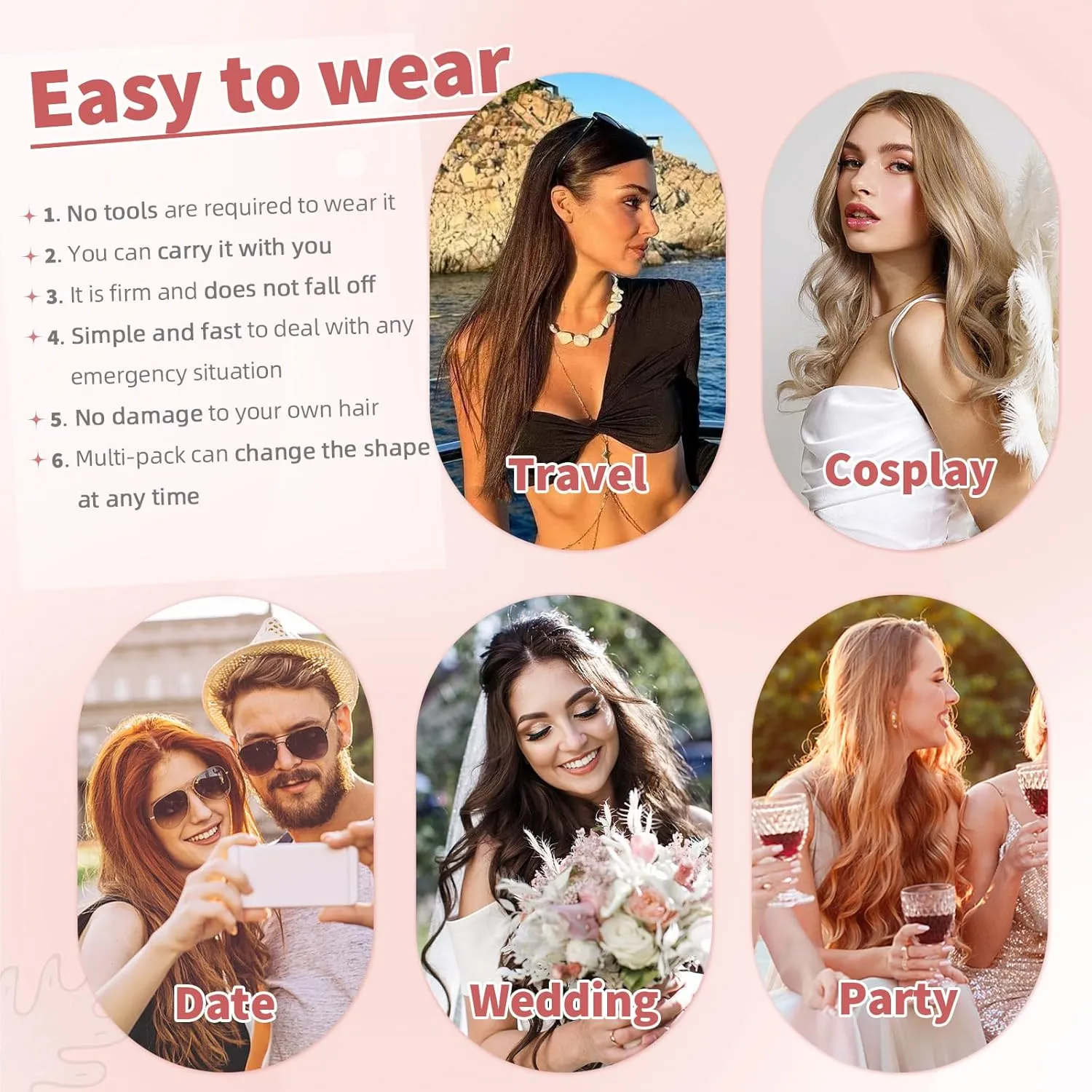 human hair clip in extensions Soft&Natural 120g 7pcs hair extensions real human hair clip insHair Straight&Invisible (14Inch, 18/613)
