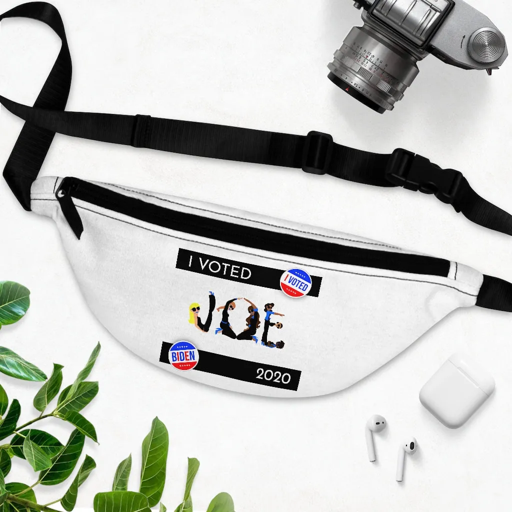 I VOTED JOE -2-BK- Double - Fanny Pack