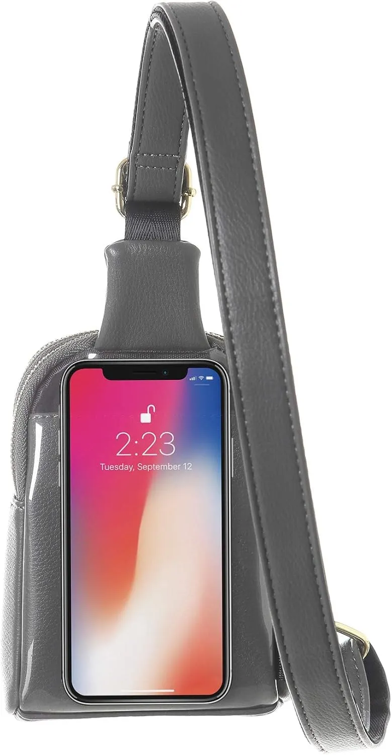 INICAT Sling Bag for Women Touchscreen Small Crossbody Cell Phone Purse Fanny Pack