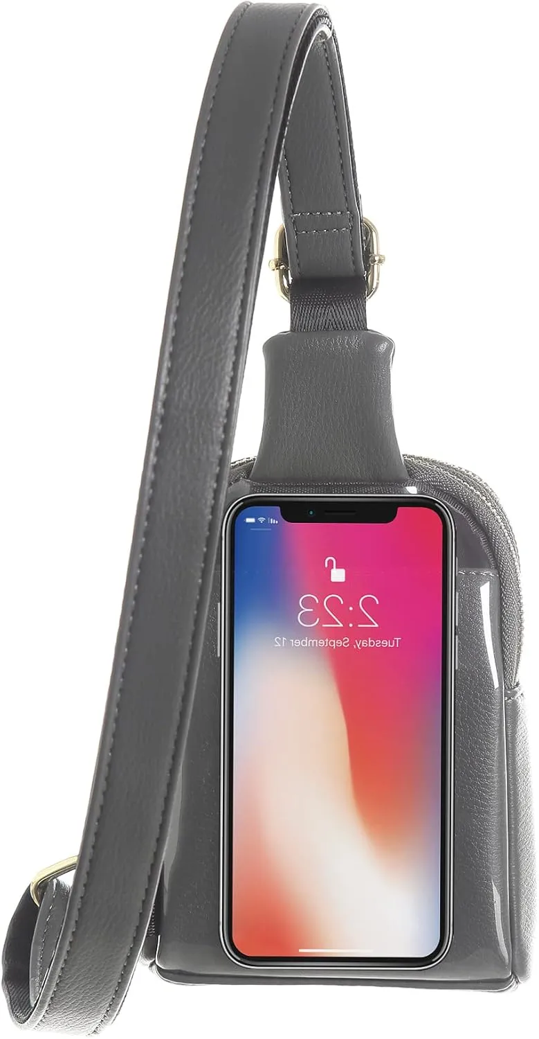 INICAT Sling Bag for Women Touchscreen Small Crossbody Cell Phone Purse Fanny Pack