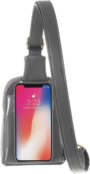 INICAT Sling Bag for Women Touchscreen Small Crossbody Cell Phone Purse Fanny Pack