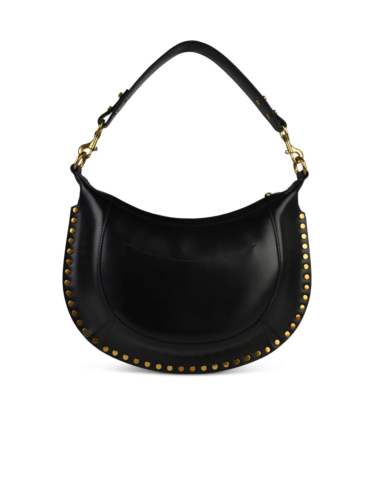 Isabel Marant 'Naoko' Black Lear Crossbody Bag