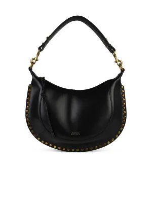 Isabel Marant 'Naoko' Black Lear Crossbody Bag