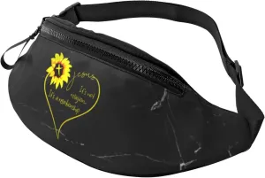 Its not Religion its a realtionship Crossbody fanny pack for men and women, ideal for travel, sports and running