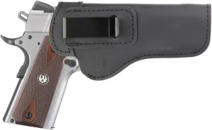 IWB Leather Holster for Inside The Waist Band Concealed Carry Fits:1911 Pistols Government (5 inch)-Commander (4.25 inch)