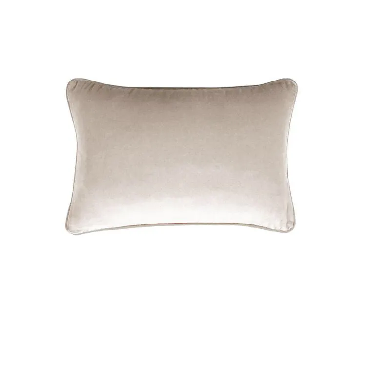 J Elliot Home Gabriel 100% Cotton Oblong Cushion Cover 33 x 48 cm Linen
