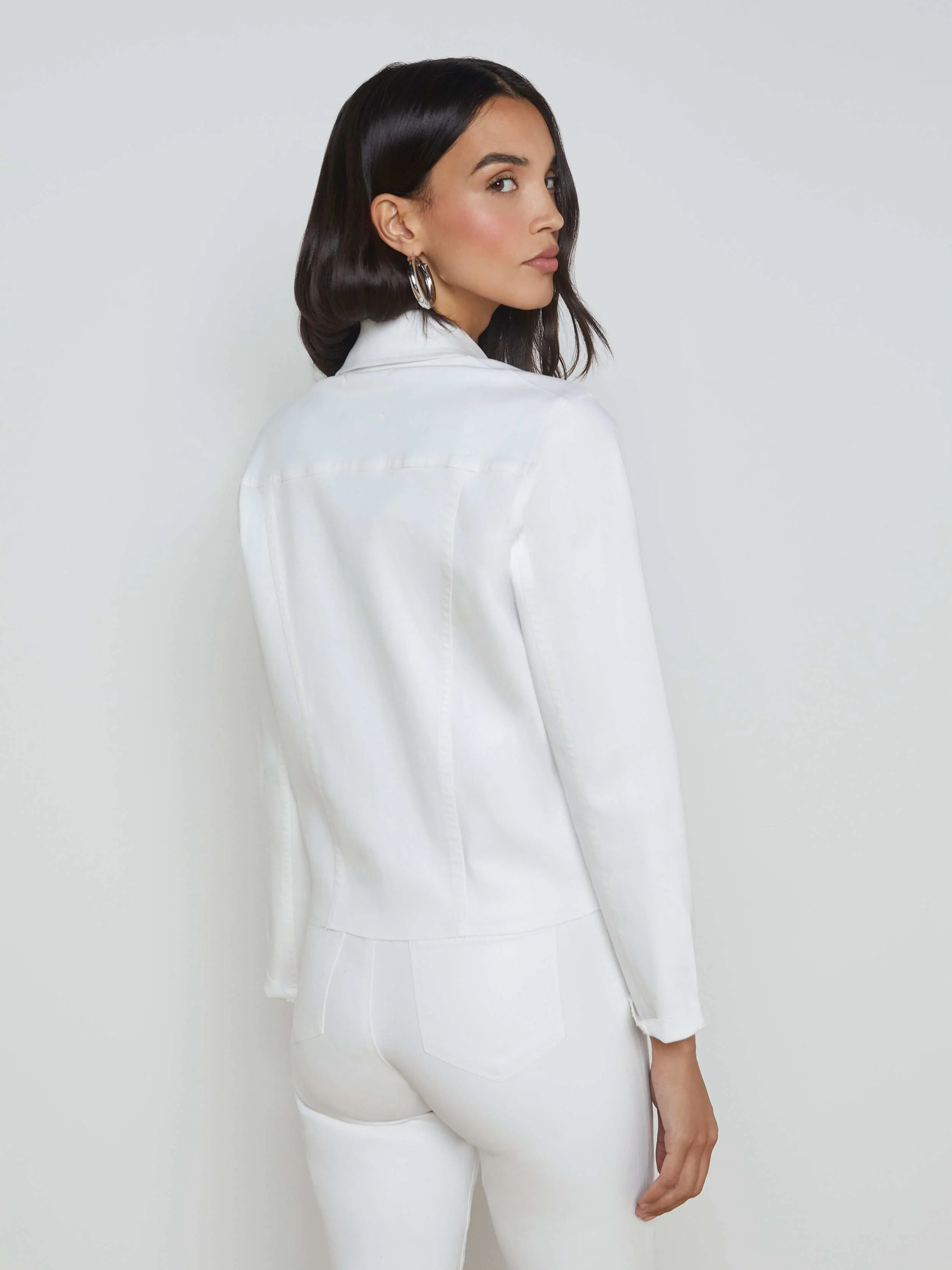 Janelle Coated Denim Jacket