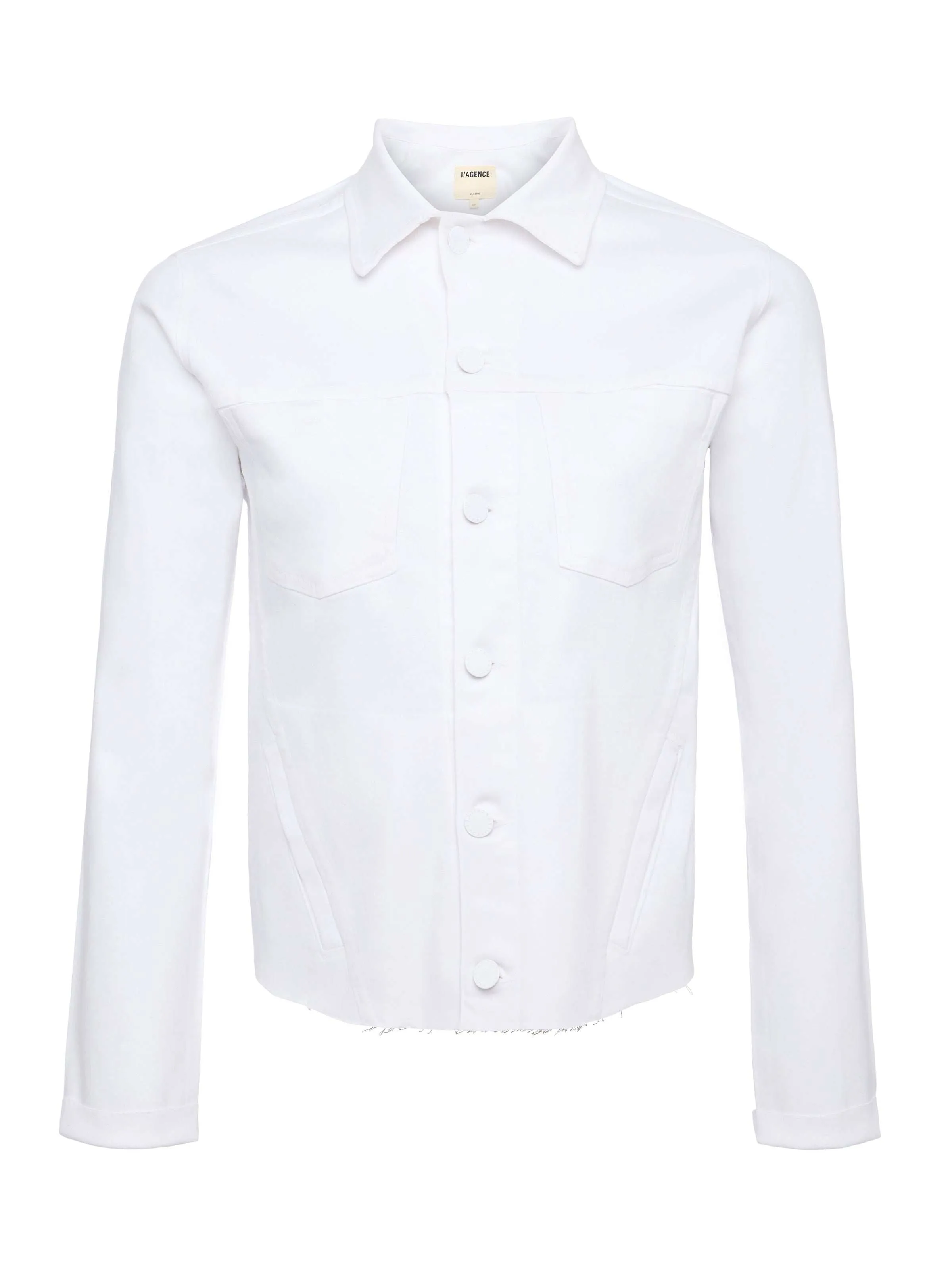 Janelle Coated Denim Jacket