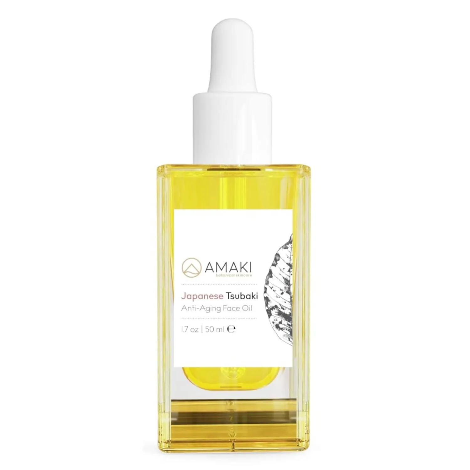 Japanese Tsubaki Oil - Best Face Moisturizer for Women. Face Oil for Gua Sha, Anti Aging, Hydrating Face Moisturizer and more! Facial Moisturizer for Women Anti Aging by Amaki (50ml)