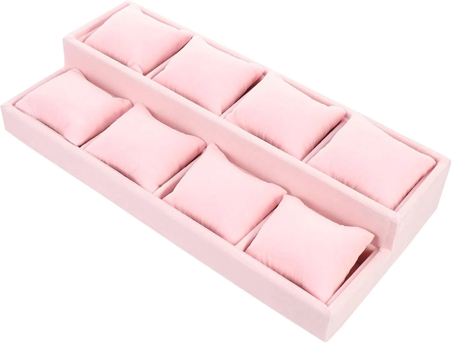 Jewelry Display Tray Jewelry Pillow Tray Watch Pillow Tray Soft Velvet for Jewelry and Storage