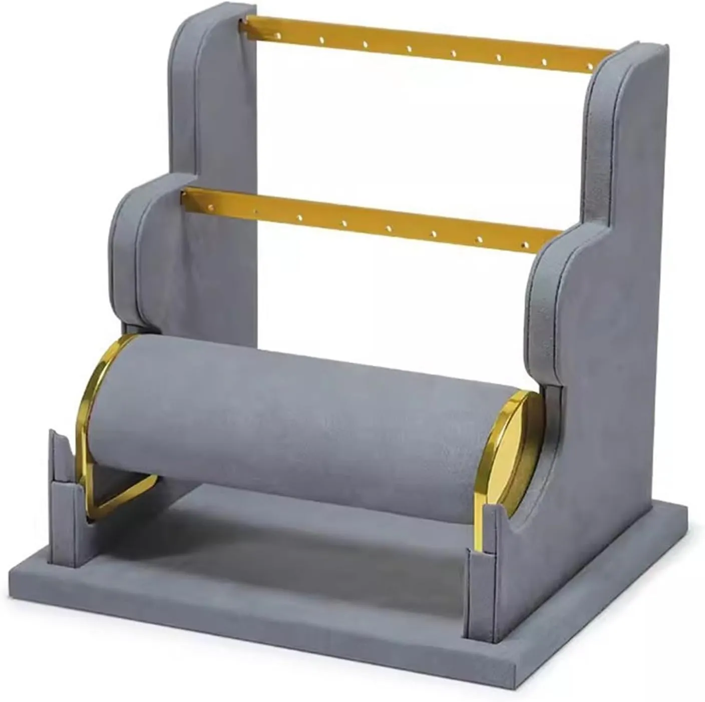 Jewelry Stand Earring Display Holder, Velvet Jewelry Display Stand, Detachable Bracelet Display Organizer Stand, Jewelry Holder for Watch Display Jewelry holder Jewelry Display (Color : E) (1 )