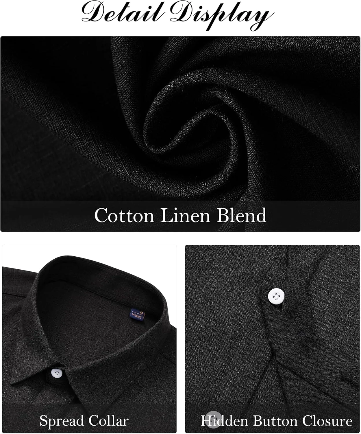 J.VER Men's Linen Shirts Casual Short Sleeve Button Down Shirt Beach Summer Vacation Holiday Wedding Cotton Tops
