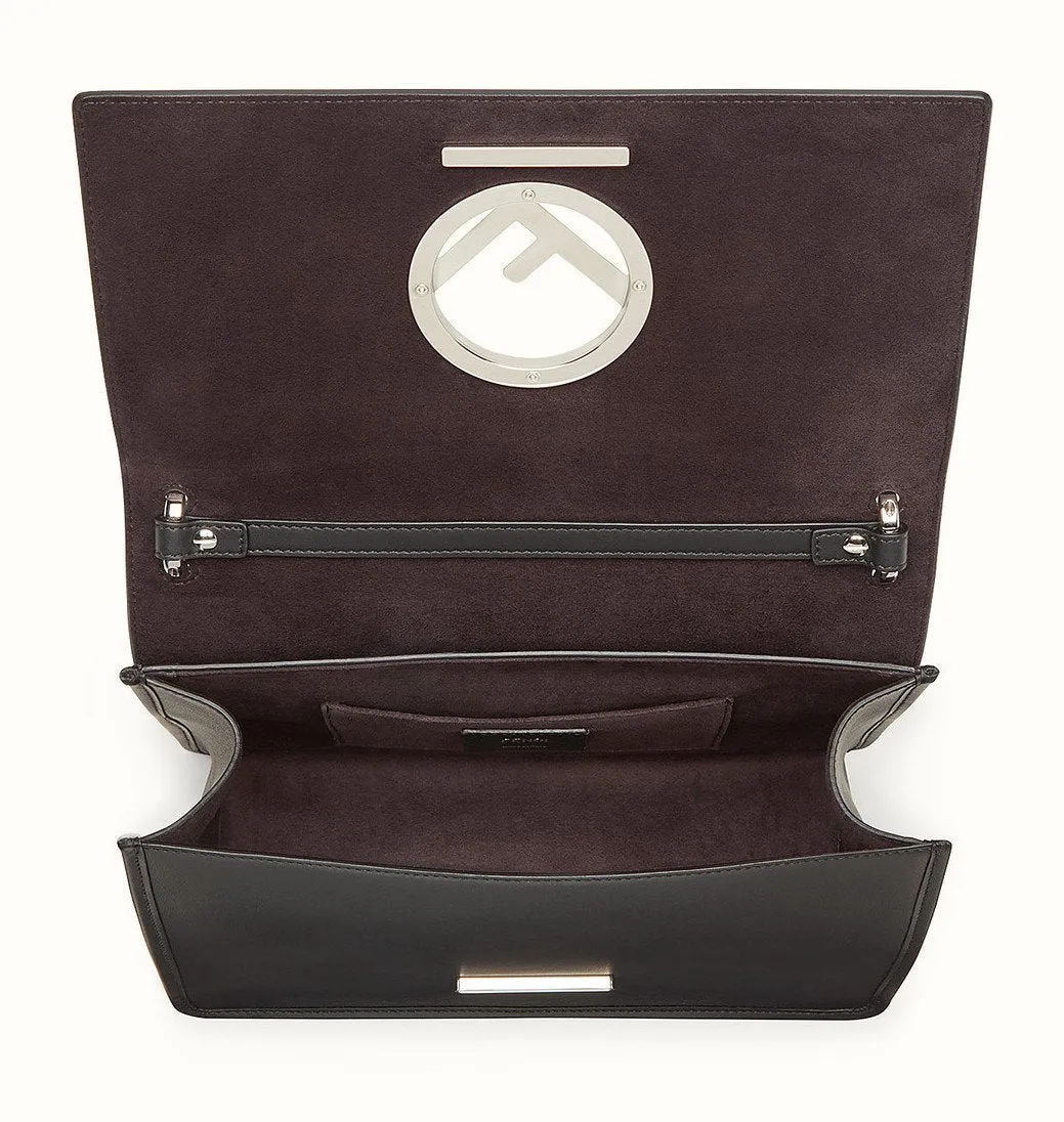 KAN I F Black Leather Bag