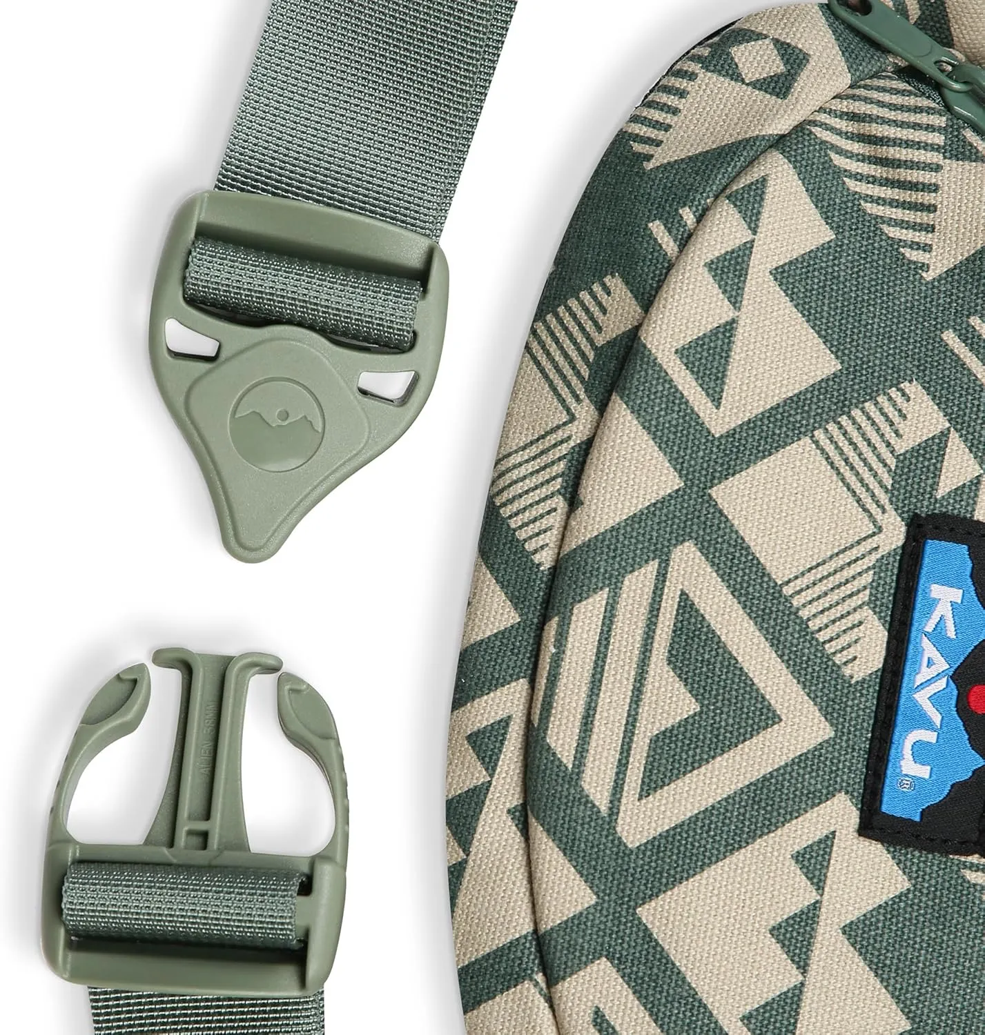 KAVU Canvas Spectator Belt Bag Hip Fanny Pack