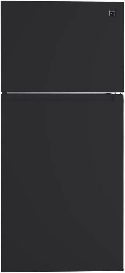 Kenmore 30 in. 18.2 cu. ft. Capacity Refrigerator/Freezer with Adjustable Glass Shelving, Humidity Control Crispers, Gallon Door Bins, ENERGY STAR Certified, Black