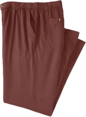 KingSize Men's Big & Tall Knockarounds Full-Elastic Waist Pants