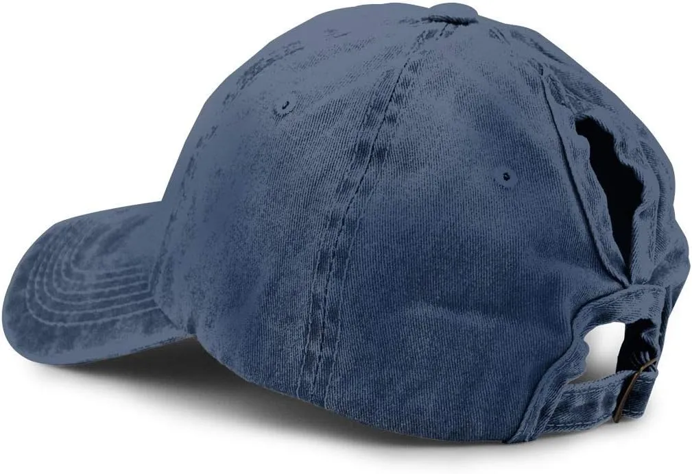 KKMKSHHG Unisex Mama Bear Denim Hat Adjustable Washed Dyed Cotton Dad Baseball Caps